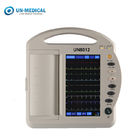 4,3 hospital Li Battery Powered recarregável do monitor da ligação ECG da polegada 12