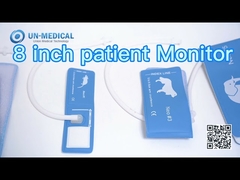 CE ISO 8 Inch Patient Monitoring Machine In ICU Anolog Output OEM