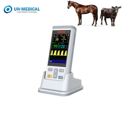 Equipamento médico veterinário Vital Signs Monitor Handheld do PR do ISO SPO2 EtCO2 do CE
