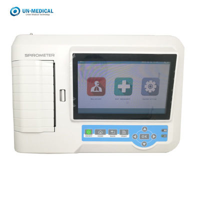 PC Bluetooth Lung Spirometer do medidor de fluxo máximo de 2.8inch LCD Digital