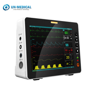 ISO do CE máquina de monitoração paciente de 8 polegadas no OEM da saída de ICU Anolog