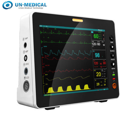 Bloqueio portátil dos monitores pacientes do parâmetro de SPO2 NIBP 5 anti para a sala de operações