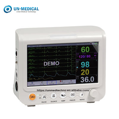 Do multiparâmetro portátil completo dos monitores pacientes da ligação de PM9000A ECG monitor paciente