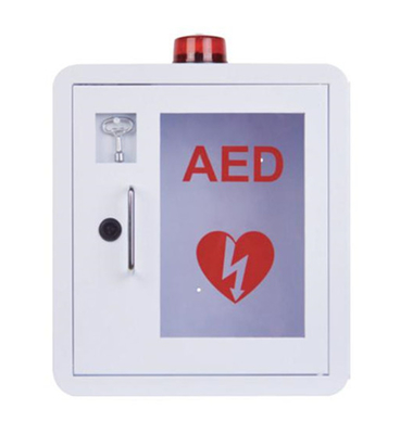 Armário exterior interno da montagem da parede do metal do desfibrilador do AED do OEM com alarme para AEDs